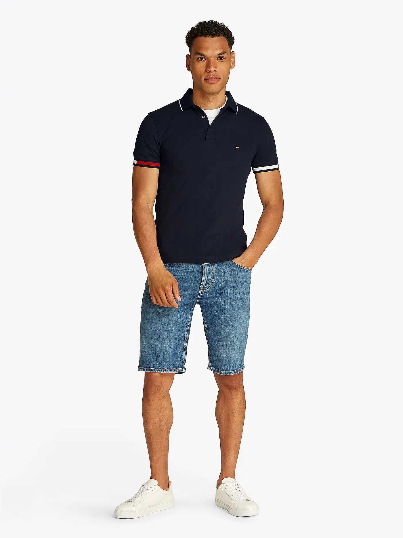 TOMMY HILFIGER | Poloshirt | dunkelblau